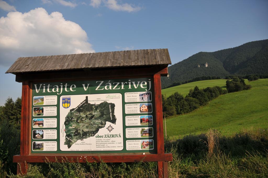 Drevenicka 110 Villa Zázrivá Dış mekan fotoğraf